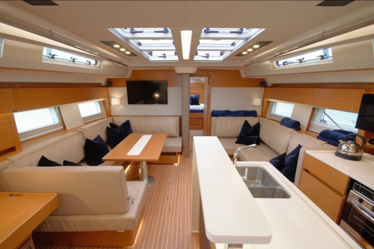 Hanse 588 For Sale interior