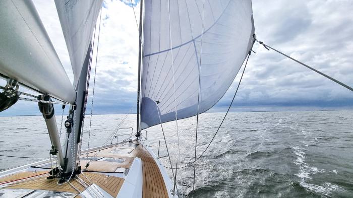 First sea trials for the Hanse 460