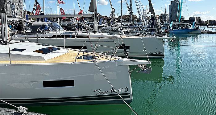 Hanse Yachts at the South Coast Boat Show