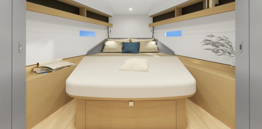 Hanse 360 ST master cabin