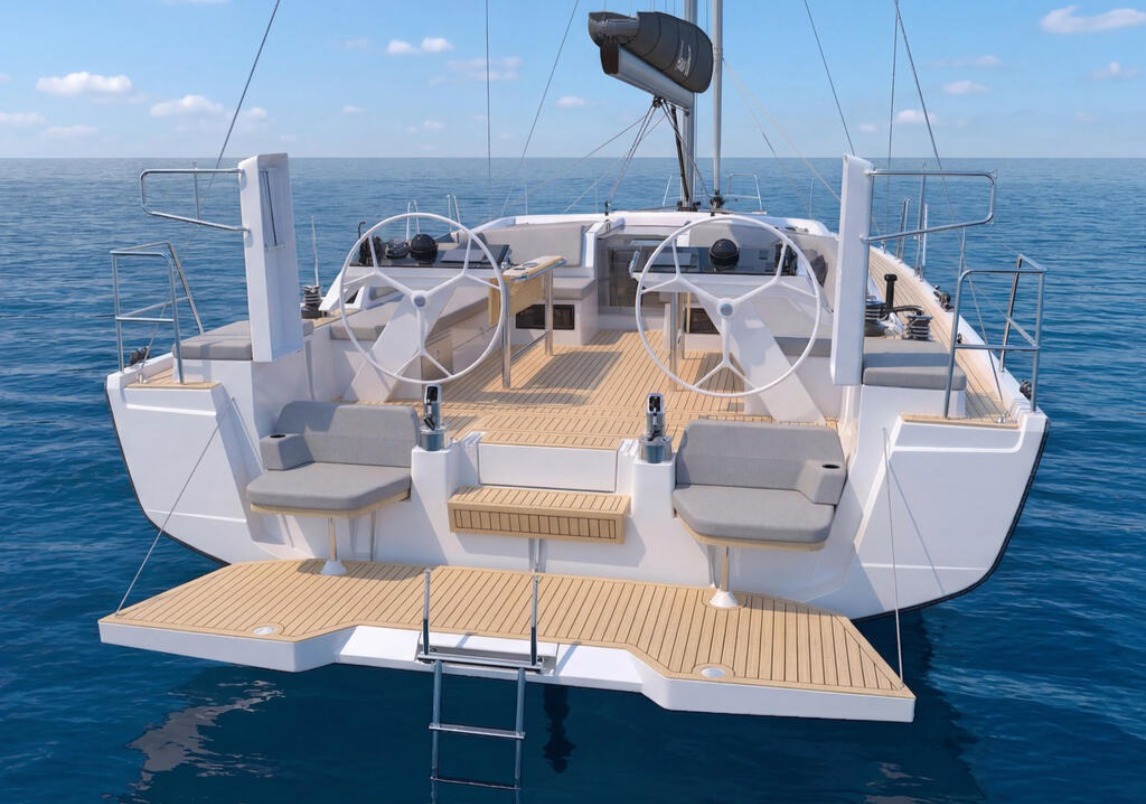 With the latest technology at hand, the Hanse 590 can be fully controlled from the helm