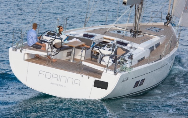 The Hanse hull is designed to optimise both performance and comfort